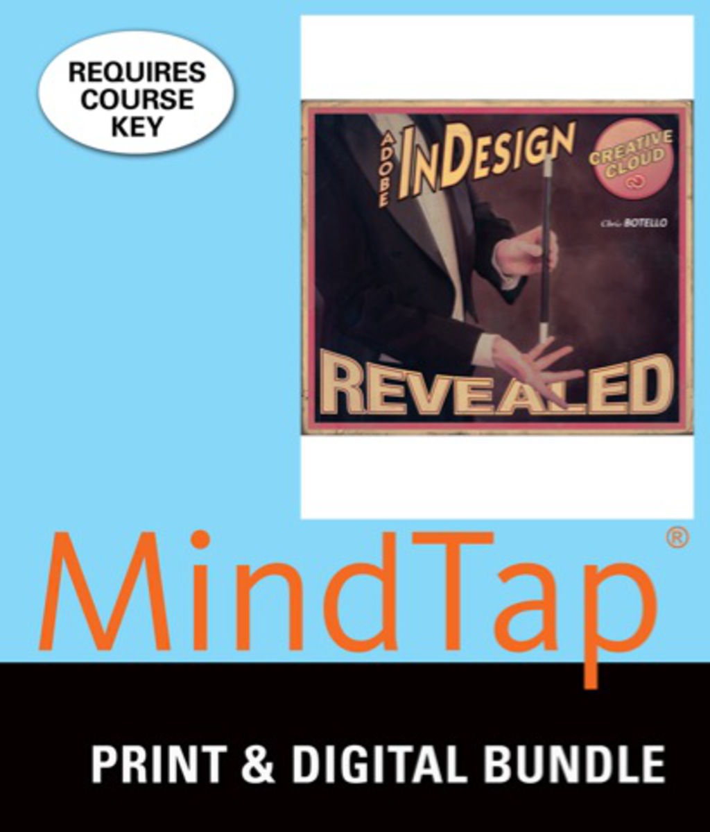 MindTap Media Arts and Design for Botello's Adobe InDesign Creative Cloud, 1st Edition, [Instant Access], 2 terms (12 months) 1st Edition â€“ PDF/EPUB Version Downloadable